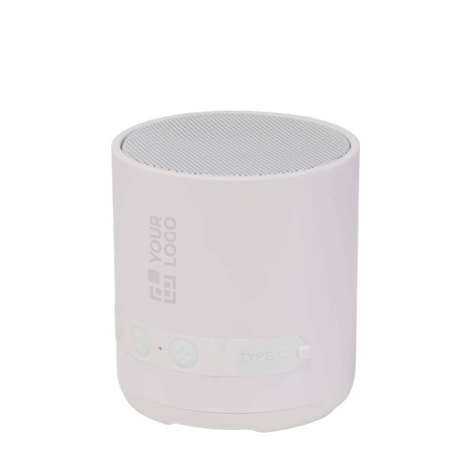 Speaker wireless in plastica riciclata con microfono integrato 3W