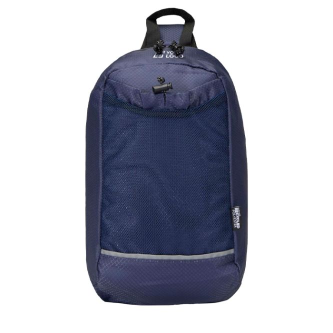 Borsa a tracolla per idratazione in tessuto riciclato impermeabile 6l