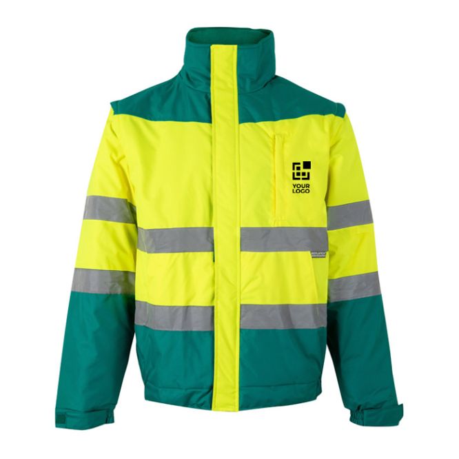 Giacca da lavoro imbottita unisex in poliestere 180 g/m2 Velilla 