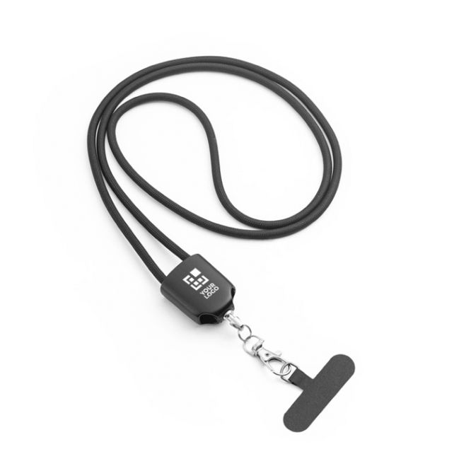 Cavo lanyard con supporto per cellulare e ricarica ultraveloce 60 W