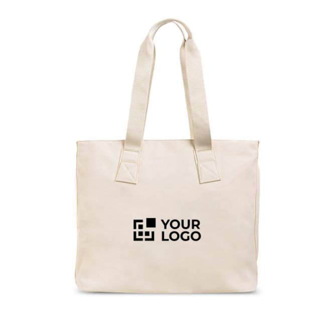 Borsa in pelle sintetica tasche nascoste e fascia per trolley 15.6