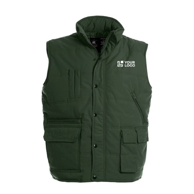Gilet in poliestere termico e impermeabile da 285 g/m2 B&C 