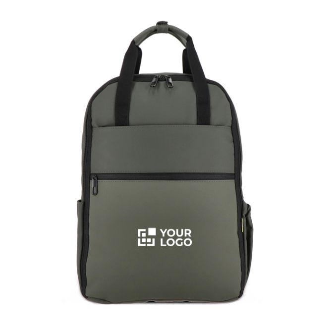 Zaino ideale per i viaggi con fascia per trolley e manici