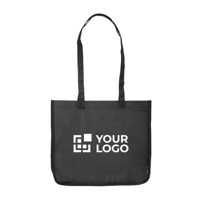 Shopping bag in robusto tessuto non tessuto PP laminato da 120g/m²