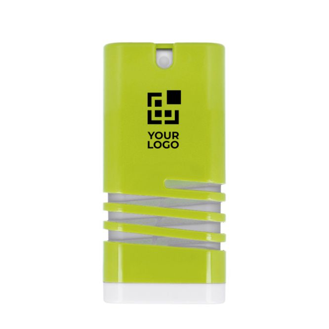 Spray igienizzante per le mani da 20ml disponibile in 5 colori color blu scuro