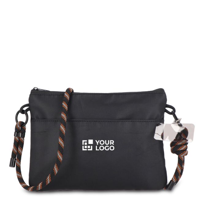 Tracolla rettangolare per portare oggetti essenziali quotidiani