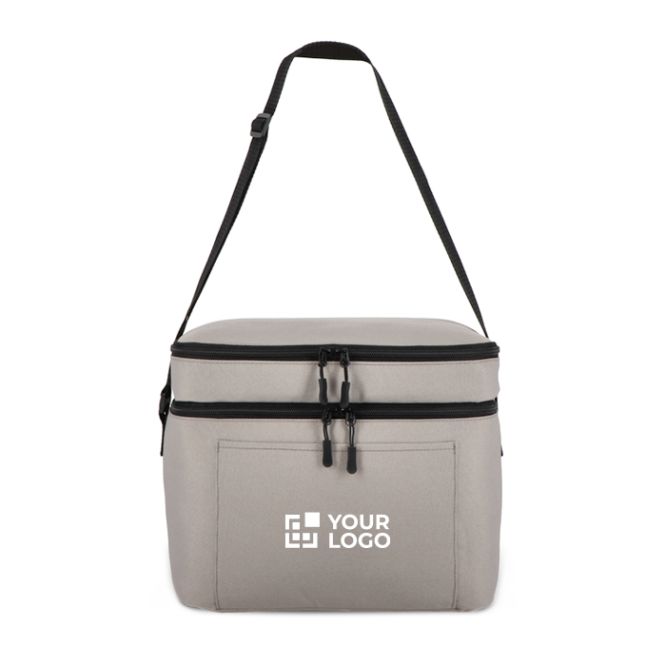 Borsa termica con doppio scomparto e manici corti 12L