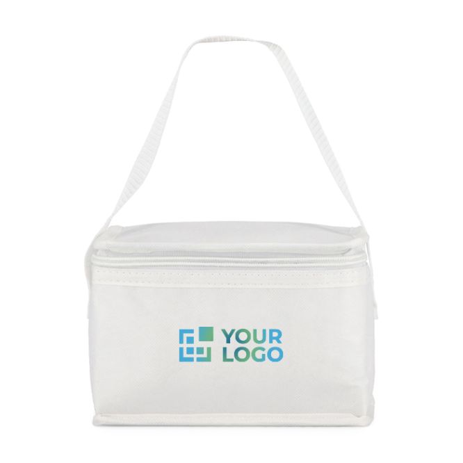 Borsa termica con rivestimento in alluminio interno per 6 lattine