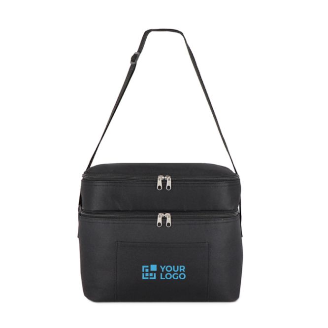 Borsa frigo con doppio scomparto e tasca frontale 12 l