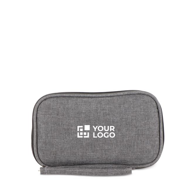 Astuccio organizer compatto per accessori tecnologici