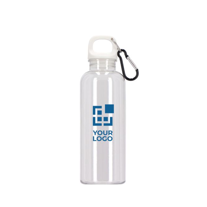 Borraccia di plastica in colori vivaci trasparenti 500 ml