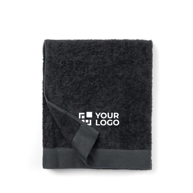 Asciugamano in cotone e tencel 90 x 150 cm vista area di stampa