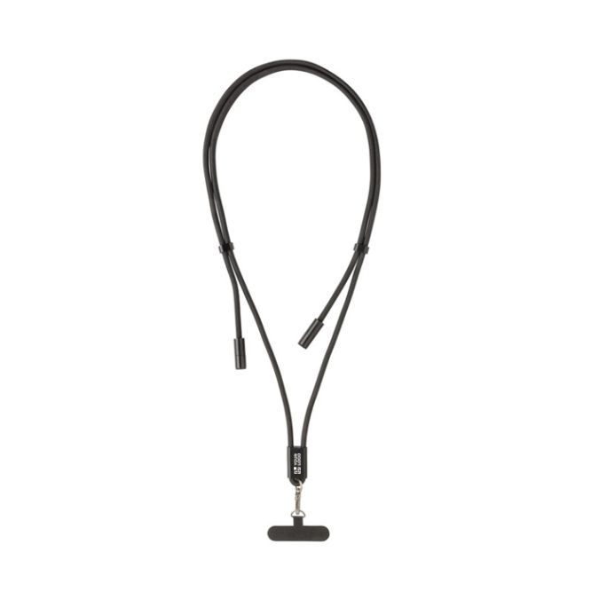 Cavo USB-C per cellulare in rPET con laccio da collo e ricarica 60W