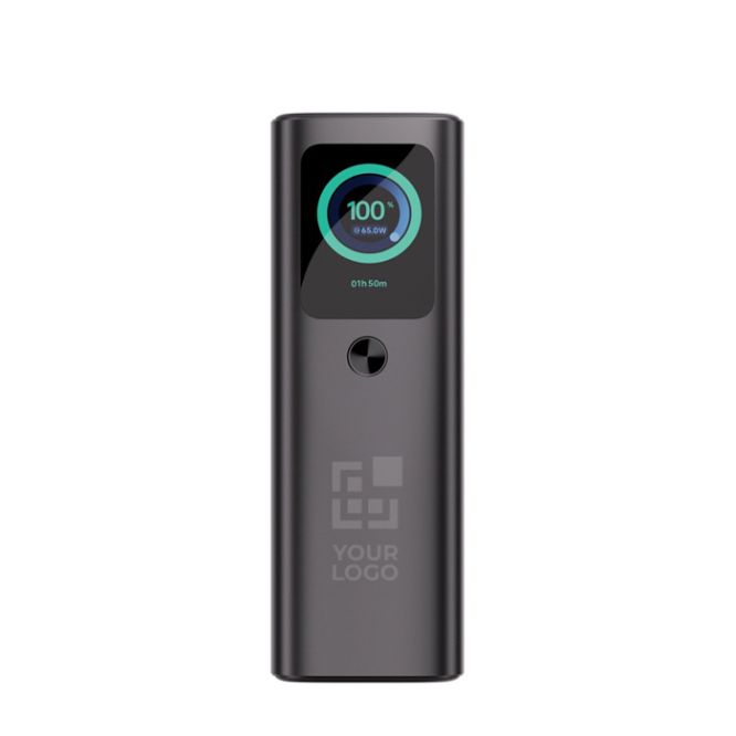 Powerbank in alluminio con ricarica multipla e display HQ 20.000 mAh