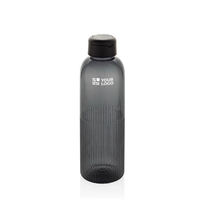 Borraccia in rPET con impugnatura e design ondulato con manico 750 ml