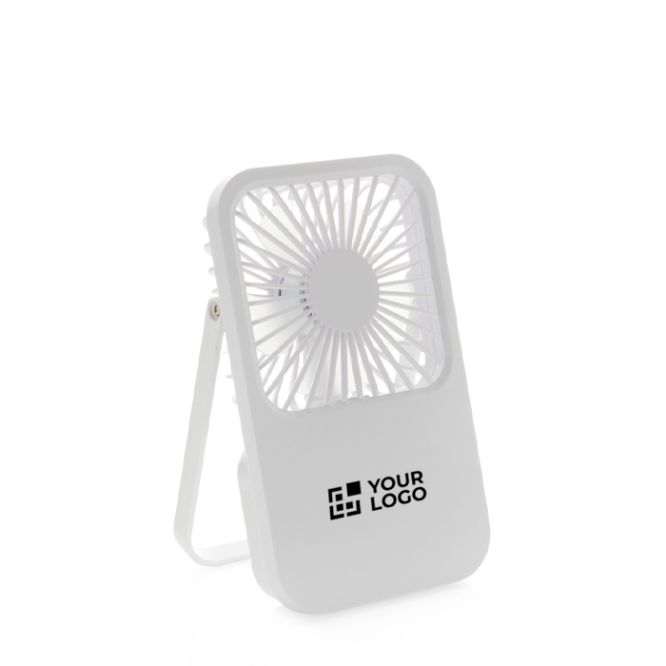 Ventilatore da scrivania ricaricabile con 3 velocità 5W 1.200 mAh