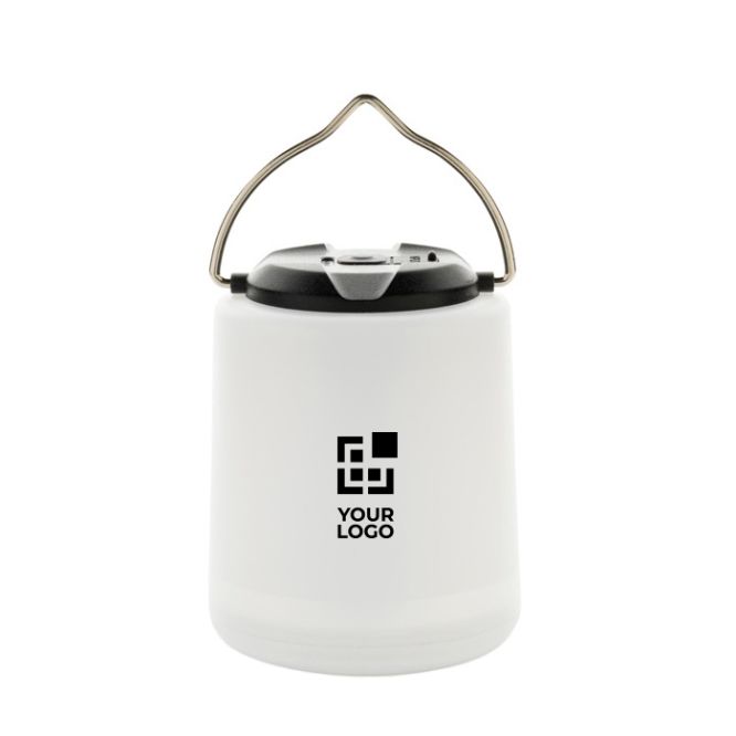 Lampada portatile in plastica ecologica con tre modalità di luce LED