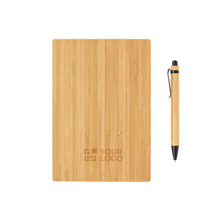 Taccuini aziendali sostenibili colore marrone