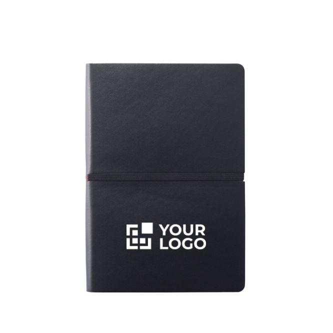 Quaderni con copertina morbida colorata vista area di stampa