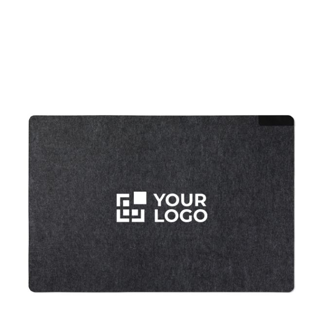 Tappetino per scrivania in feltro riciclato con base antiscivolo