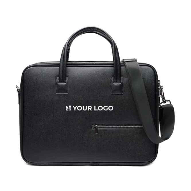 Borsa porta pc in materiale riciclato manici resistenti e tracolla 15