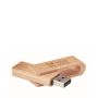 Memoria USB su misura realizzata interamente in legno