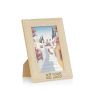 Porta foto personalizzabile in legno vista principale
