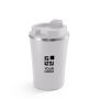 Bicchiere da viaggio in acciaio inox con interno in ceramica 470 ml