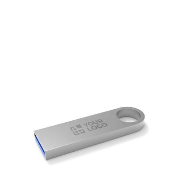 USB su misura in metallo per mazzo di chiavi prodotta in UE