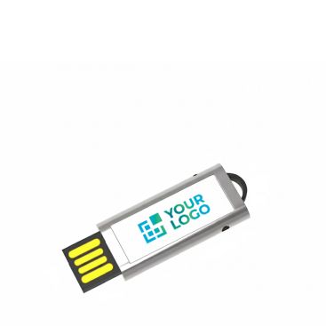 USB su misura in metallo con formato estraibile prodotta in UE