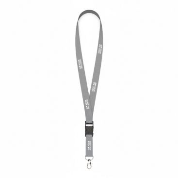 Lanyard su misura in poliestere con fibbia sganciabile