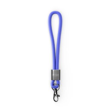 Lanyard da polso in nylon su misura con componente metallico