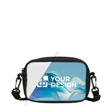 Borsa a tracolla su misura in neoprene regolabile