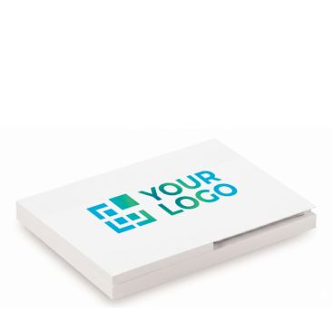 Block notes post-it e segnapagina su misura con copertina morbida