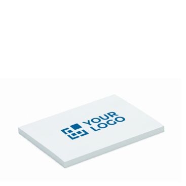 Post-it rettangolari bianchi su misura 100% personalizzabili