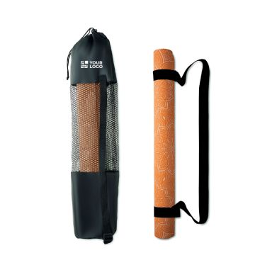 Tappetino da yoga su misura in PU e gomma di cocco