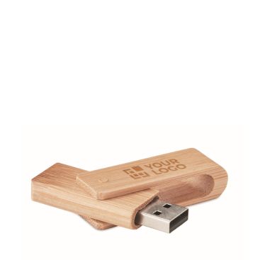 Memoria USB su misura realizzata interamente in legno