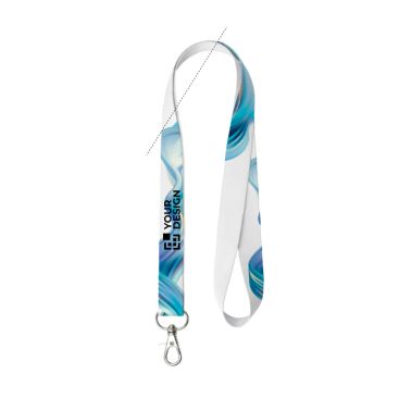 Lanyard in RPET a colori full color su misura made in Europe