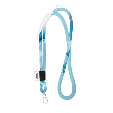 Lanyard tubolare stampato a colori custom made prodotto in Europa
