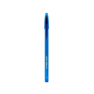Penna gadget con logo in plastica inchiostro blu BIC® Style Clear