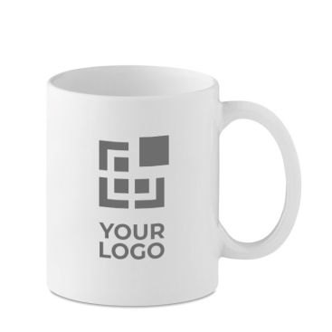 Tazza personalizzata da 300ml con scatola vista area di stampa