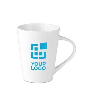 Tazza pubblicitaria da 250ml colore bianco
