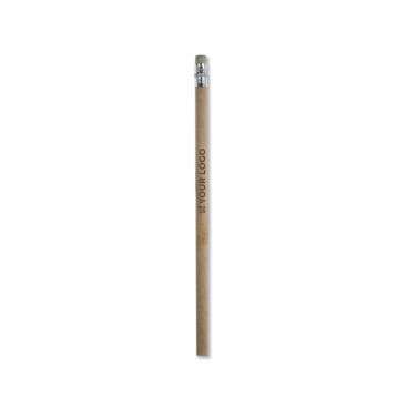 Matita di legno personalizzata con gomma da cancellare Matita di legno personalizzata con gomma da cancellare