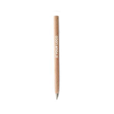 Biro in legno promozionale economica con inchiostro nero Biro in legno promozionale economica con inchiostro nero