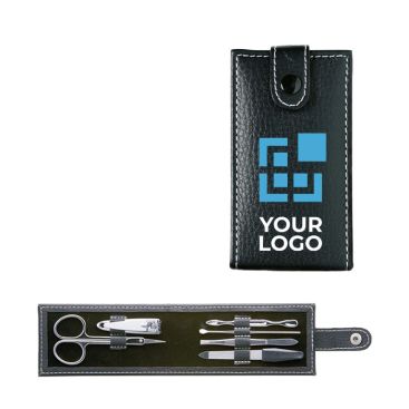 Kit per le unghie da 6 pezzi colore nero
