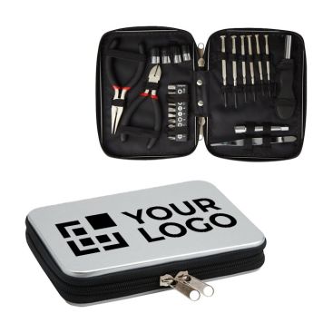 Set di attrezzi personalizzati colore nero