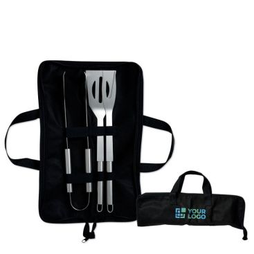 Include 3 accessori per il barbecue vista area di stampa
