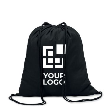 Sacca personalizzata con logo in cotone 100 g/m2 Sacca personalizzata con logo in cotone 100 g/m2