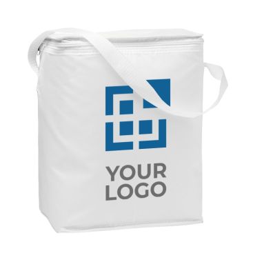 Borsa frigo promozionale per bottiglie colore bianco