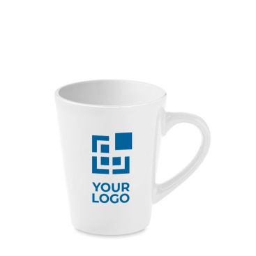 Tazze promozionali da caffè da 180ml colore bianco
